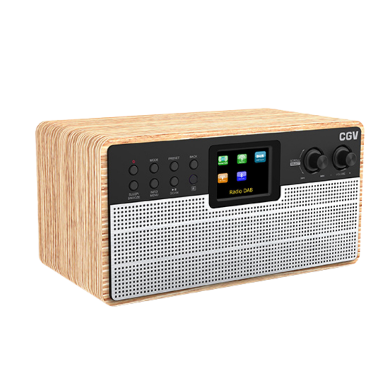 Radio numérique bois FSC - DR30i+ BT, DAB+