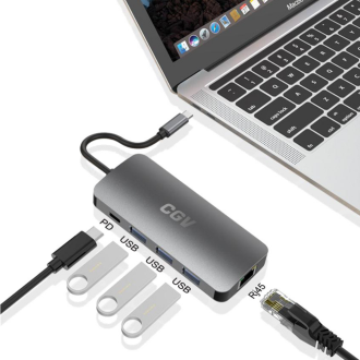 Hub 4 en 1 transfert à haute vitesse - USB-C 41 PD