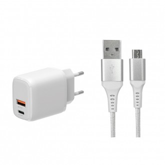 Kit chargeur maison 20W micro USB