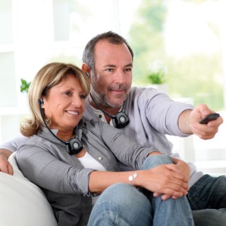 Duo de casques TV sans fil - HEL DOLFIN DUO L | Reconditionné