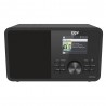 Radio DR25-REC compatible DAB+/FM/Internet et UPnP, DLNA, version noire