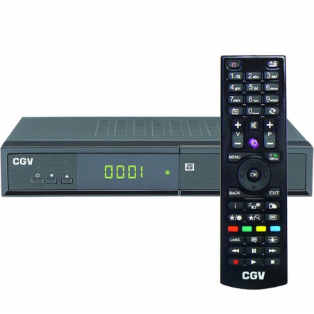Récepteur décodeur enregistreur satellite hd cgv e-sat hd-w3 +