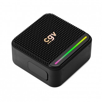 Enceinte Bluetooth SolidVibe Max - 20W + Subwoofer Intégré - LED Show, TWS, Autonomie 8h - Portable Et Puissante