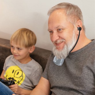 Casque TV & Hifi sans fil optique - DOLFIN SAPHIR