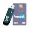 Clé TV UHD - 4K et carte FRANSAT