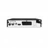 Récepteur / enregistreur TNT HD double tuner - ETIMO 2TC, vue arrière et connectique.