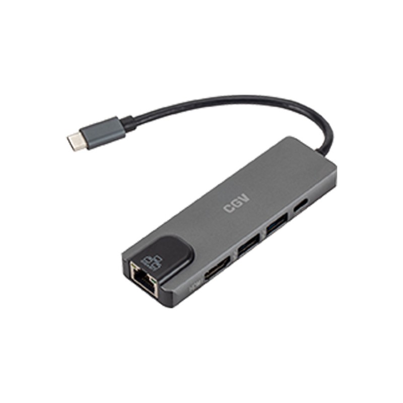 Hub 5 en 1 transfert à haute vitesse - HUB USB-C 51