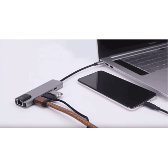 Hub 5 en 1 transfert à haute vitesse - HUB USB-C 51