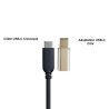 Adaptateur allongé - USB-C vers USB-C
