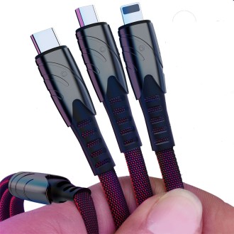 Câble de charge pieuvre USB renforcé - CB USB1L P
