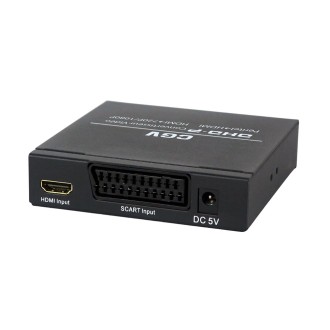 Convertisseur DHD-P péritel vers HDMI  : vue de 3/4