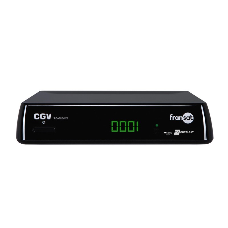Récepteur satellite - E-Sat HD-W5 (FRANSAT) | Reconditionné
