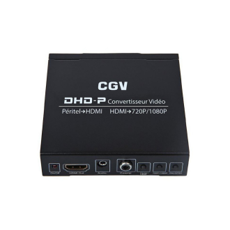 Adaptateur Convertisseur HDMI HD vers Péritel ( SCART ) TV Vidéo +