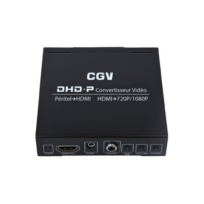 Convertisseur audio vidéo péritel HDMI 1080P, adaptateur de signal