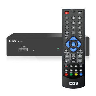 CGV etimo 2T-C - Receptor/grabadora TDT HD Doble sintonizador