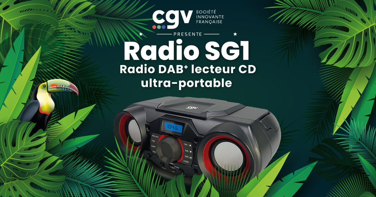 La radio-CD portable SG-1