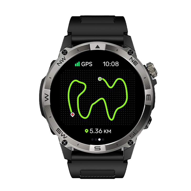 La montre connectée avec GPS intégré GEKO X GPS et son écran AMOLED