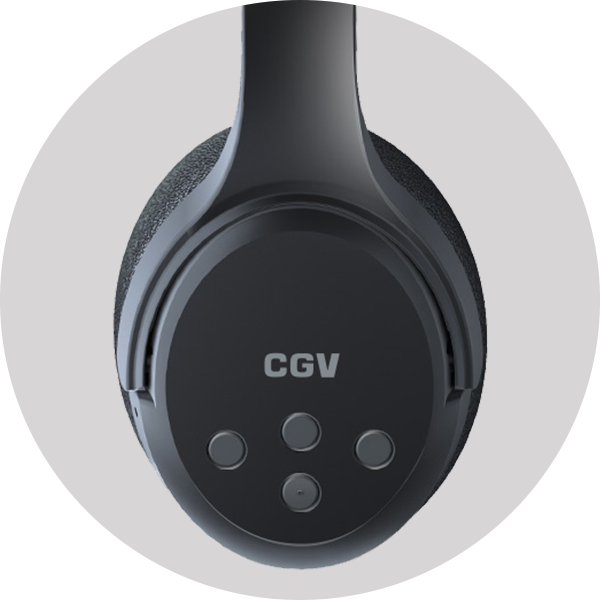 Pack 2 Casques TV & Hifi sans fil circum-aural Wireless Cgv Hel Prelude 2  Duo Noir - Casque TV - Achat & prix